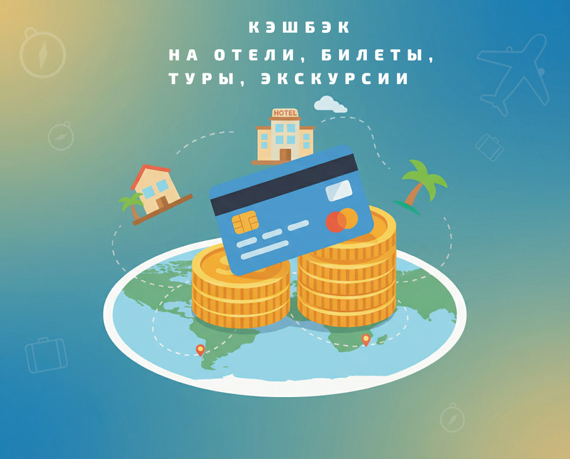 Как экономить на личных бронированиях туристических услуг? До 10% кэшбэка за бронирования